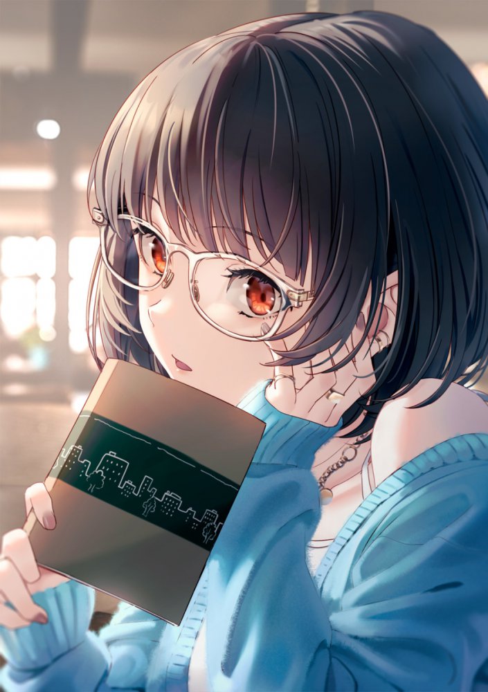 【二次】眼鏡女子画像　その２９
